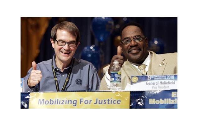 Western New York UAW Leader Elected VP Of UAW�s General Motors Company Bargaining Unit At The UAW�s 35th Constitutional Convention In Detroit, Where Long-Time Union Negotiator & Lawyer Bob King Is Elected President